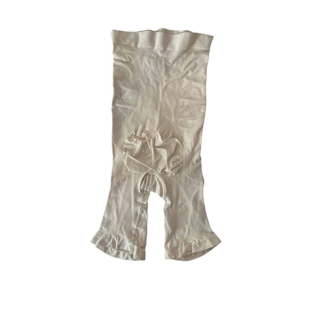 SKIMS Sculpting High Thigh Short Open Gusset Color Sand Women's Medium NWOT